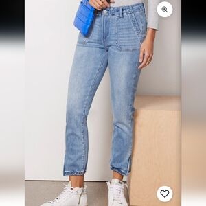 Paige Mayslie Light Blue Women's Jogger Jeans Size 26